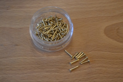Escutcheon Pins -10mm x 1mm - approx 100/pot
